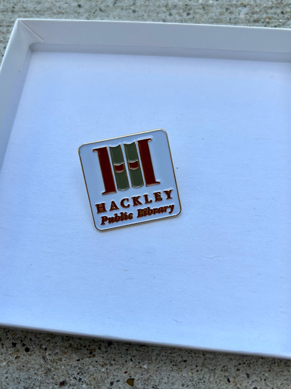 HACKLEY PUBLIC LIBRARY PIN